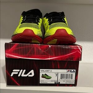 Fila Valant 3 Kid’s Shoes - Black and Yellow